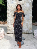 Women's Polka-Dot One Piece Swimsuit with Skirt 2025 Sexy Monkini Trendy Swimwear for Summer Beach Lovers Bathing Suit