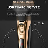 Kemei 3in1 Grooming Kit Electric Shaver For Men Beard Hair Trimmer Body Nose Ear Shaving Machine Face Razor Rechargeable