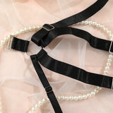 Women Sexy Pu Leather Full Body Harness Belt Waist Corset Belt Bondage Bdsm Bodysuit Gothic Fetish Exotic Clothing