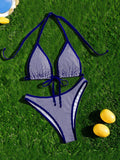Sexy Women's Swimsuit Two-piece Bikinis Sets Two-piece Beach Trend Bikini Female Swimwear for Bathing Suit Woman Beachwear