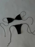 Fashion Strapped Mirco Bikini Women Swimsuit Sexy Bandeau Biquini Lady Swimwear Bathing Suit Female Beachwear Swimming Suit 2026