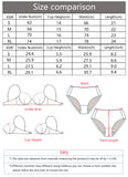 Women's sexy lingerie set with lace embroidery flower gathering push up straps adjustable transparent bra set MR2687