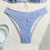 New White Sexy Bikinis Swimsuits Women's Swimwear Push Up Female Beach Swim Wear Bathing Suits Brazilian Bikini Set Pool Bather