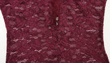 Ahagaga Sexy Club Women's Mini Dresses Lace Patchwork Hollow Out Sheath Slim Fit Half High Collar Folds Bodycon Streetwear Trend