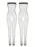 Plus Sexy Lace Lingerie Women's Transparent Catsuit Open Crotch Body Stockings For Sex Sling Halter Backless Teddies Bodysuits
