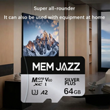 High Speed Micro SD Card 32GB 64GB 128GB 256GB 512GB U3 V30 A2 Class 10 for 4K Video Photography Backup Compatible with