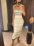 Splicing Hollow Out Backless Crochet Knitted Tunic Beach Cover Up Cover-ups Beach Dress Beach Wear Beachwear Female Women V5579