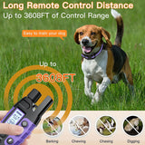 WXRPETH Dog Training Collar Remote Waterproof Shock Beep Vibration