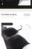 MOYISU Desire Triangle Cup Women Summer Thin Small Chest Gathered To Show A Large Pair of Breast Anti-sag No Underwire Bra Women
