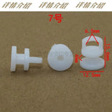 10PCs Car Curtain Track Pulley Curtain Nano Wheel Bus Curtain Clip Shower Curtain Hooks Curtain Track Accessories Maison