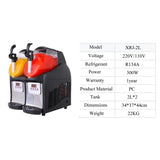 SYILIU Commercial Slushy Machine Single Bowl