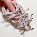 10PCS Women Elastic Hair Rubber Bands High Quality Girls Hair Bands Hair Scrunchies Gold Plated  Hair Accessories Hair Gum/Tie