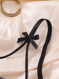 2-piece Black sexy lingerie set, an experience of daily intimate life that is both pure and exudes allure ZA824057