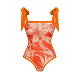 2026 High Quality Double-sided Printed Push Up Women Bikini Set Printed Strappy Bandage Swimwear Brazilian Biquini Bathing Suit
