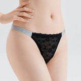 Womens Sexy Lace Thongs Breathable and Comfortable Stretch Elegant Plus Size Underwear Panties XL 2XL 3XL 4XL