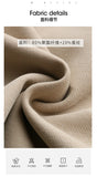 Knitted two-piece casual suit is loose and comfortable