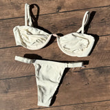 Bandeau Bikini Push Up Women Swimsuits 2024 Sexy Female Swimwear Brazilian Bikini Set Thong Biquini Swim Suits Solid Beachwear
