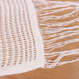 New Sexy S - XL Fringe Tassel Knitted Crochet Tunic Beach Cover Up Cover-ups Beach Dress Beach Wear Beachwear Female Women V3791