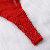 Toucheart 4 Piece Set Sexy Lingerie Set Lace Perspective Bra Women Mesh Patchwork Ruffled Skirt Garter Socks Sexy Underwear Suit