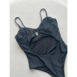 Sexy Extreme String Mini Micro Thong Women Swimwear One Piece Swimsuit Female Underwired Backless Bather Bathing Suit Swim V7516