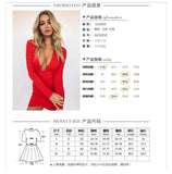 Solid Color Slim Mini Dresses Women 2024 Sexy Deep V-neck Backless Package Hip Bodycon Dress Female Fashion Party Club Vestidos