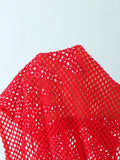 Red 4 Piece Bikini Set 2026 Women Long Sleeve Cover Up Drawstring Skirt 4 Piece Swimsuit Beach Bathing Suit Holiday Swimwear