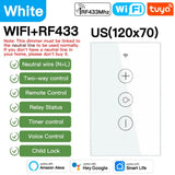 TNCE Tuya Dimmer wifi rf433 EU/US, Neutral wire Light Wall Switch remote Controllor, Smart Life APP, Voice for Google Home Alexa