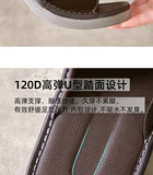 Big Size EU48 Indoor Slippers For Women Men Spring Summer House Shoes Soft Leather Anti-slip Open Toe Couples Home Floor Slides