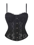 New abdomen corset Europe and the United States wind corset skinny sexy lace steel ring thin breathable.