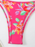 2025 Strappy Bikini Brazilian Printed Swimsuit Women Sexy Padded Swimwear Female Bathers Bathing Swimming Swim Suit Beachwear