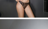 Sexy Leopard Bras Set Small Chest Winter Push Up Bralette Anti Sagging Wireless Lace Lingerie Lightweight Comfort Christmas Gift