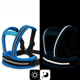 Universal Motorcycle Safety Belt For Kids Toddlers Breathable Shoulder Straps Seat Harness Adjustable Child Reflective Design