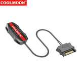 3 in 1/2 in 1 ARGB Controller Cable 5V 3 Pin 3Pin To SATA LED Color Intelligent Fan Controller HUB Adapter RGB Remote Controller