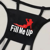 Black Print Thongs Seamless Intimates Panties Outfits G-strings