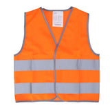 Kid Safety Vest Outdoor Night Reflective Waistcoat for Kid Child Boy Girl (Yellow M Size) Reflective Safety Vest