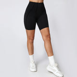 Yoga Shorts Women Fitness Shorts V-shaped Waist Running Cycling Shorts Breathable Sports Leggings Workout Gym Shorts
