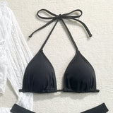 Sexy 4 Pieces Bikinis Sets Women Mesh Long Sleeve Cover Up Beach Skirt Swimwear Holiday Beach Bathing Suit Patchwork Swimsuit