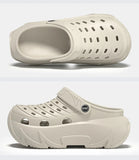 Thick Sole Fashion Clogs For Women Summer Platform Shoes Soft EVA Girls Indoor Street Slippers Female  Leisure Wedges Sandals