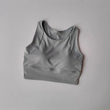 Women's Professional Shock-Absorbing Yoga Sports Vest One-Piece Gathering Sports Bra Running Collection with Breast Support