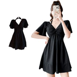 New One-piece Swimsuit for Women, Super Fairy, Sexy, High Looks, Conservative, Belly Covering, Slimming Swimsuit for Students