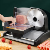 2025 Electric Food Slicer Meat Food Household Desktop Meat Slicer Lamb and Beef Slicers 0-22mm Bread Ham Meat Cutting Machine