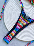 Letters Print Colorful Micro Mini Thong Bikini 2026 Women Swimwear Female Swimsuit Two-pieces Bikini Set Bathing Suit Swim Lady