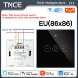 TNCE Tuya WIFI Light Dimmer Switch EU/US Brightness adjust LED Dimmer Breaker Module Smart Life Voice Control Alexa Google Home