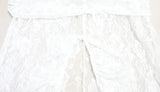 Ahagaga Elegant Lace Women Maxi Dresses Strapless Sheer Sexy Folds Solid Asymmetrical V-Neck Vestidos Robe Sheath Slim Fit Party
