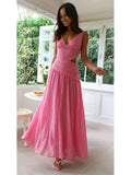 Foridol White Long Dress for Women V Neck Waist Cut Out Tank Beach Dresses New in Summer Spring Long Vestidos Casual Party Dress