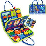 Toddler Busy Board Backpack Montessori Learning Activity Toy