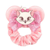 Kawaii Disney Mickey Mouse Ears Headbands For Girls Marie Cat Hairbands Headwear Adults Women Sequined 5" Bows Hair Accessories