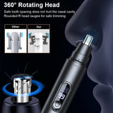 Mini Nose Hair Trimmer Rechargeable Automatic Shaving Nose Eyebrow Ear Painless Hair Clipper Electric Nose Hair Trimmer for Men
