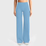 High Waist Pocket Yoga Pants for Women - Stretch Breathable Gym Workout Leisure Tummy Control Tights with Pockets