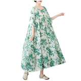 Long Dresses For Women Casual Summer Trendy Boho Style Pleated Cover Up Vestidos Daily Wear High Quality Elegant Maxi Dress